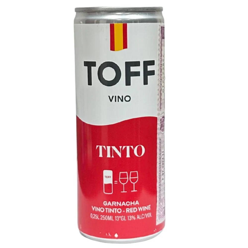 [LI000170] VINO TOFF TINTO LATA 250ML