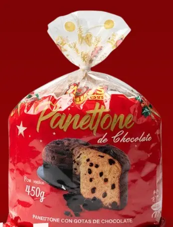 [PAN23] PANETTONE CHOCOLATE S/ESTUC CHICHO 450GR
