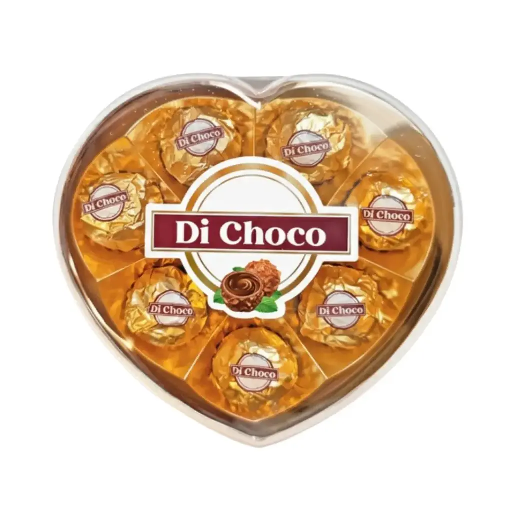 [BOMBON04] DI CHOCO CORAZON BOMBONES 8UDS