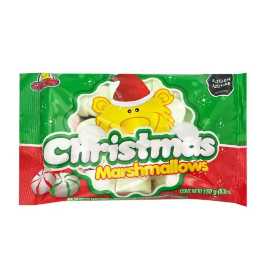 [MARSH003] MARSHMALLOWS NAVIDEÑOS 150GR